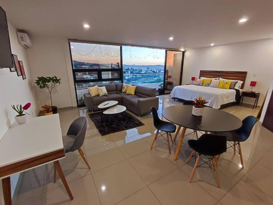 Departamento Para Ejecutivo Con Vista Panoramica 케레타로 외부 사진